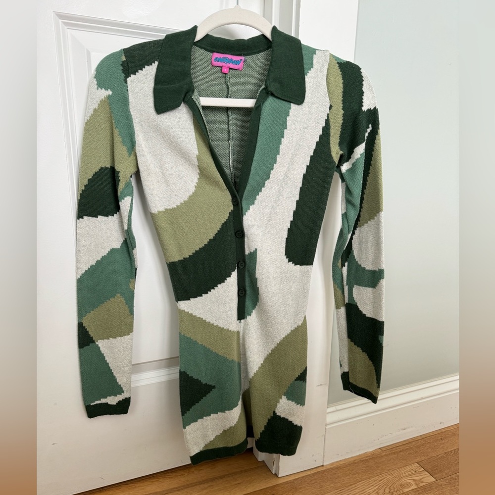 Edikted Renee Geometric Knitted Romper